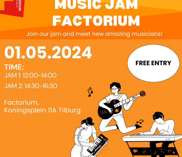 Music Jam bij Factorium (vrij toegankelijk)