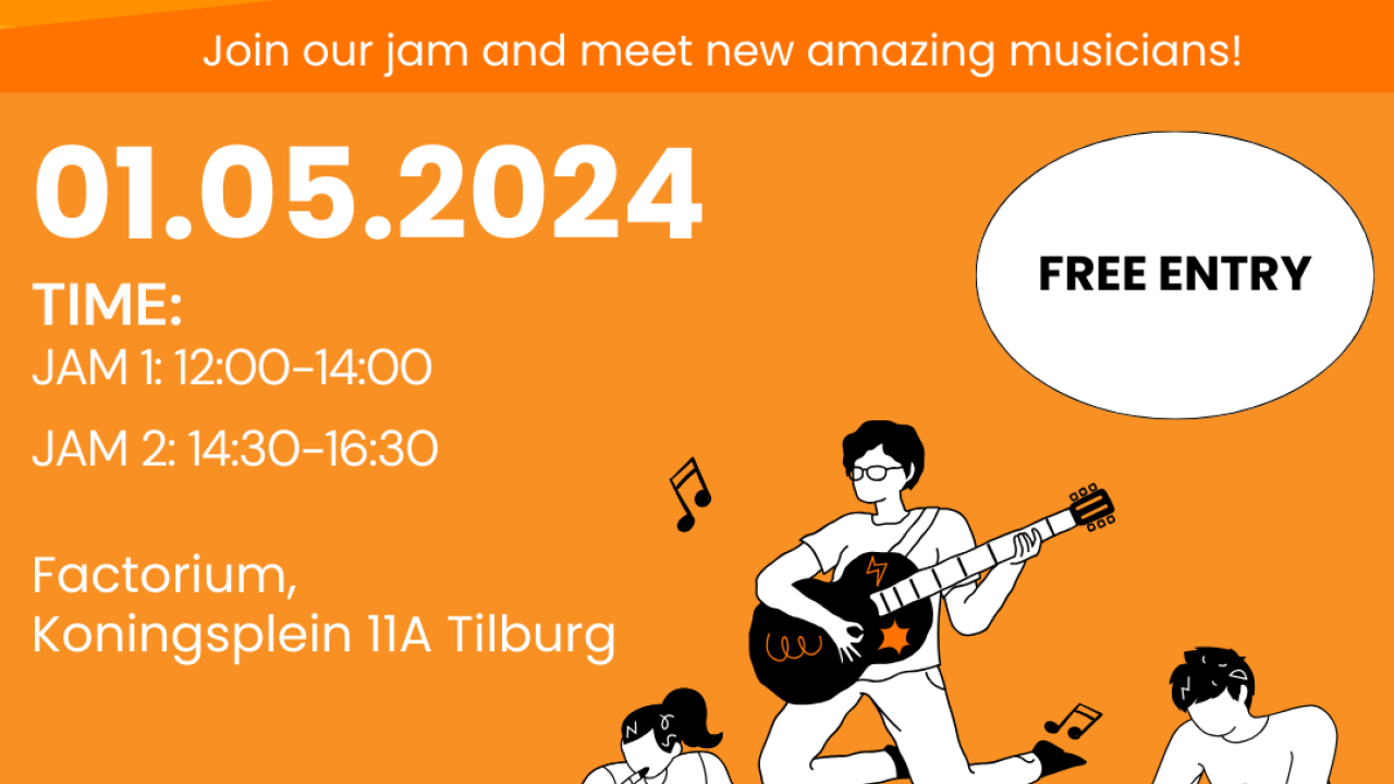 Music Jam bij Factorium (vrij toegankelijk)