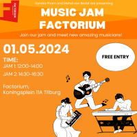 Music Jam bij Factorium (vrij toegankelijk)