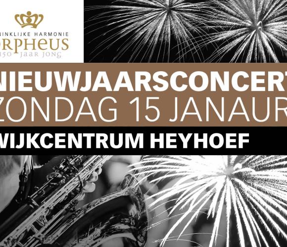 Nieuwjaarsconcert Koninklijke Harmonie Orpheus Tilburg