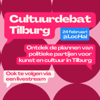 Morgen is het zover: het Cultuurdebat Tilburg