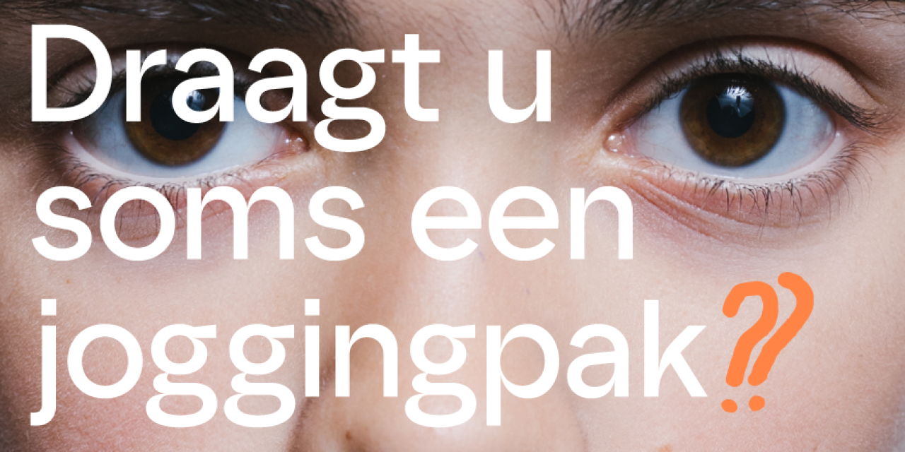 Draagt u soms een joggingpak? 