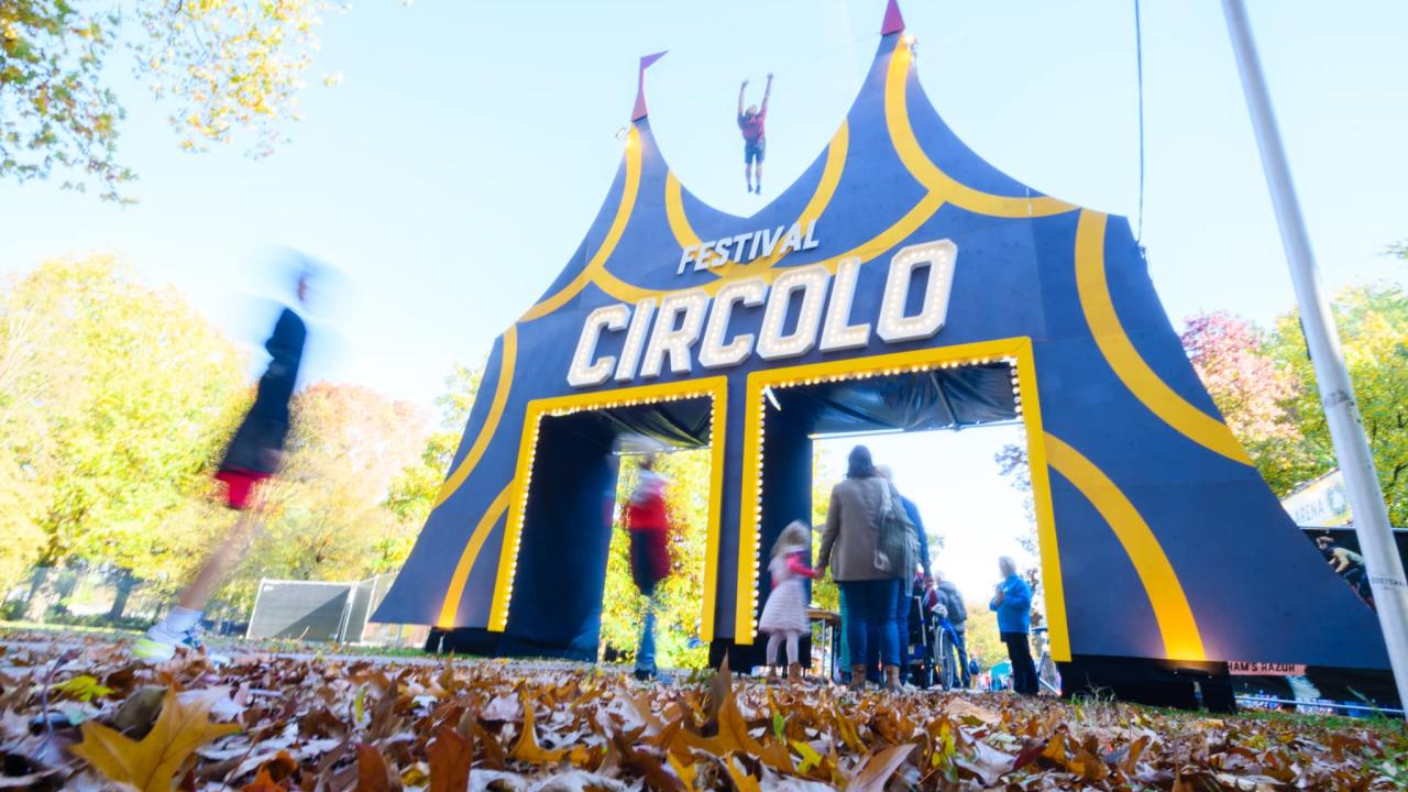 Festival Circolo strijkt bijna neer in Spoorpark Tilburg