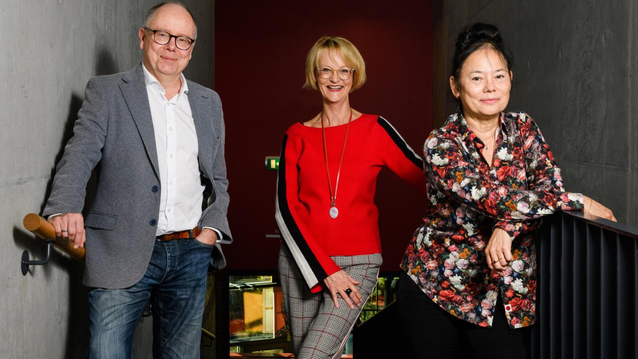 Peter & Agaath & Karen nemen afscheid van Factorium 