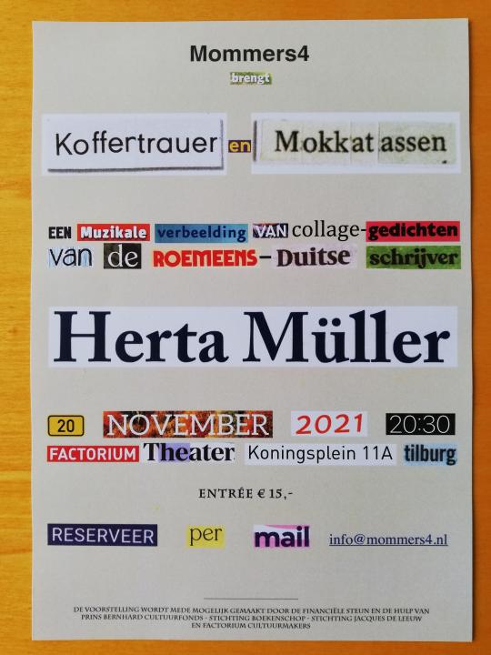 Voorstelling 'Koffertrauer und Mokkatassen'