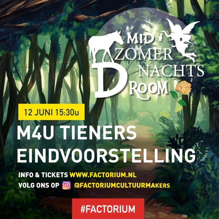 Musical4U eindvoorstelling tieners Midzomernachtsdroom