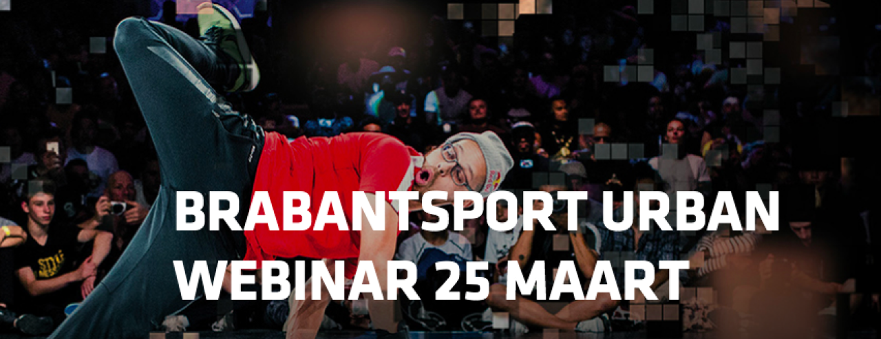 Tip! BrabantSport Urban webinar