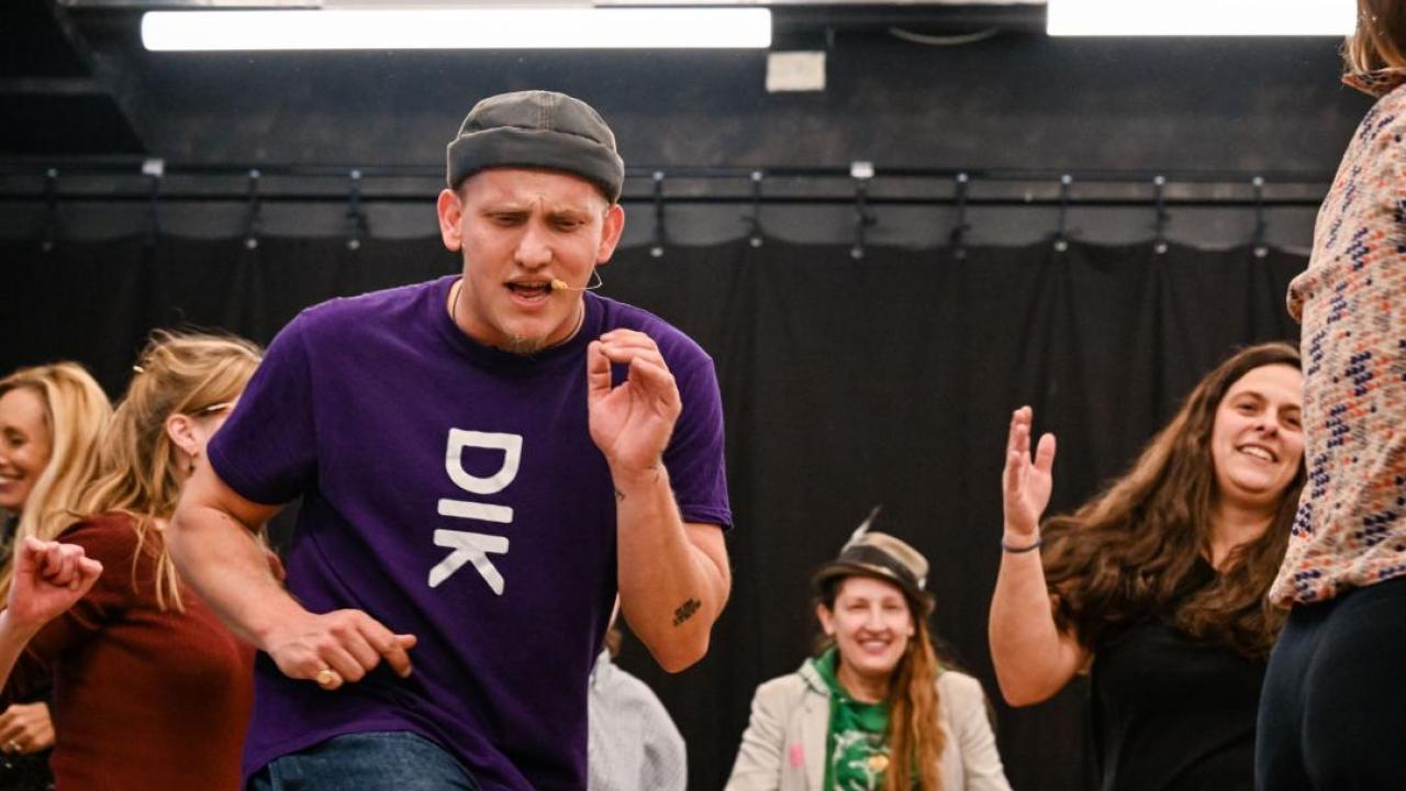 De eerste editie van The Human Dance Method in Nederland bij Factorium