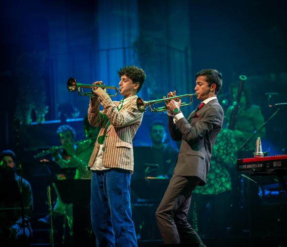Jong Nederlands Blazers Ensemble Uitvoering