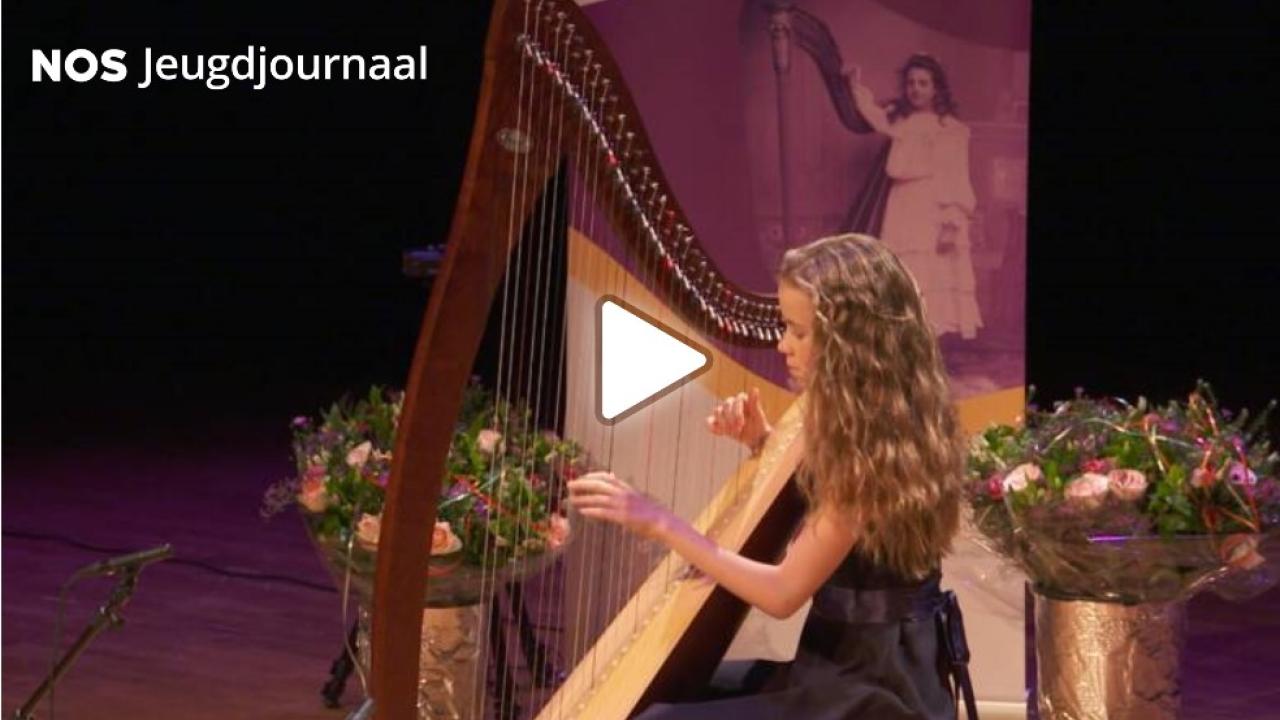 Harp Concours in Jeugdjournaal