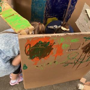 Kunstscene: Kartonspeelplaats