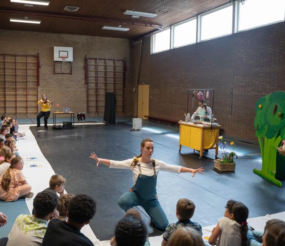 Educatieve voorstelling Planeet Smaak groot succes!